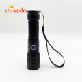 Rechargeable Super Bright Zoom Dimmable High Power  Powerful Tact Led Torch Flashlight
